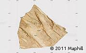 Satellite Map of Yoboki, cropped outside