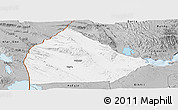 Gray Panoramic Map of Yoboki