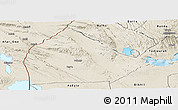 Shaded Relief Panoramic Map of Yoboki