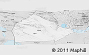 Silver Style Panoramic Map of Yoboki