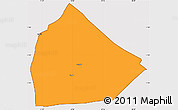 Political Simple Map of Yoboki, cropped outside