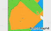 Political Simple Map of Yoboki