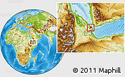 Physical Location Map of Alaili Dadda
