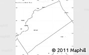 Blank Simple Map of Alaili Dadda