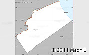 Gray Simple Map of Alaili Dadda