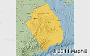 Savanna Style Map of Obock