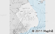 Silver Style Map of Obock
