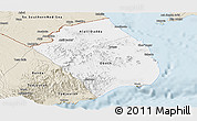 Classic Style Panoramic Map of Obock