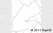 Blank Simple Map of Djibouti, no labels