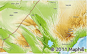Physical 3D Map of Balha