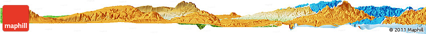 Physical Horizon Map of Balha, political outside