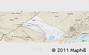 Classic Style Panoramic Map of Balha