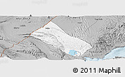 Gray Panoramic Map of Balha