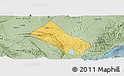 Savanna Style Panoramic Map of Balha