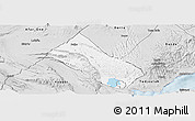 Silver Style Panoramic Map of Balha