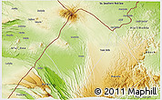 Physical 3D Map of Dorra