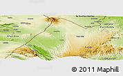 Physical Panoramic Map of Dorra