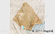 Satellite Map of Tadjourah, lighten