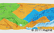 Political Panoramic Map of Tadjourah