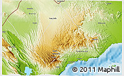 Physical 3D Map of Randa
