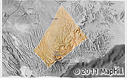 Satellite 3D Map of Randa, desaturated