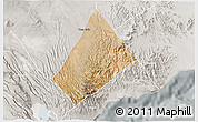 Satellite 3D Map of Randa, lighten, semi-desaturated
