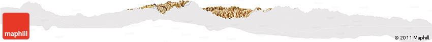 Satellite Horizon Map of Randa, cropped outside