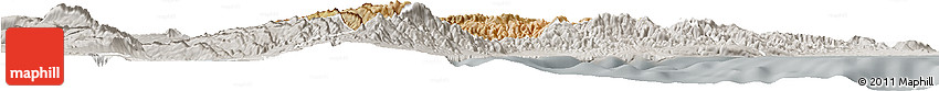 Satellite Horizon Map of Randa, lighten, semi-desaturated