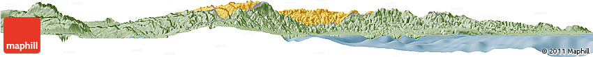 Savanna Style Horizon Map of Randa