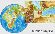 Physical Location Map of Randa