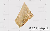 Satellite Map of Randa, cropped outside