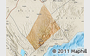 Satellite Map of Randa, shaded relief outside