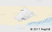 Classic Style Panoramic Map of Randa, single color outside