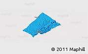 Political Panoramic Map of Randa, cropped outside