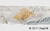 Satellite Panoramic Map of Randa, lighten, semi-desaturated