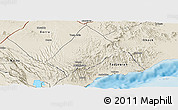 Shaded Relief Panoramic Map of Randa