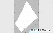 Gray Simple Map of Randa