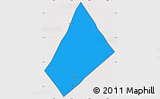Political Simple Map of Randa, cropped outside