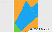 Political Simple Map of Randa