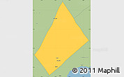 Savanna Style Simple Map of Randa