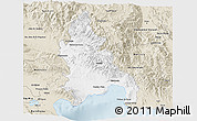Classic Style 3D Map of Azua