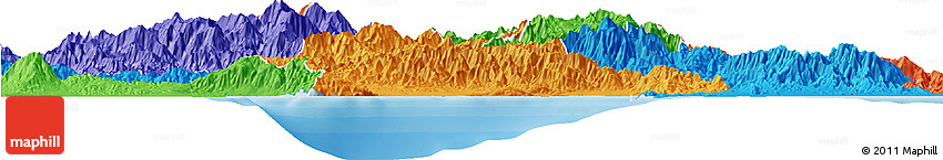 Political Horizon Map of Azua