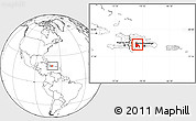 Blank Location Map of Azua, within the entire country