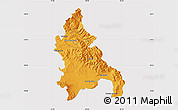 Political Map of Azua, cropped outside