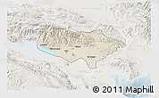 Shaded Relief 3D Map of Baoruco, lighten