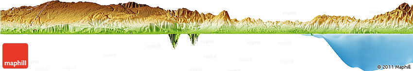 Physical Horizon Map of Baoruco