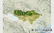 Satellite Map of Baoruco, lighten