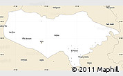 Classic Style Simple Map of Baoruco