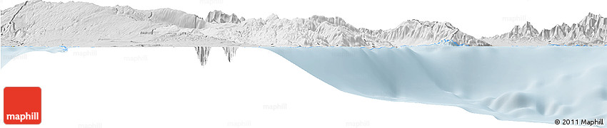 Silver Style Horizon Map of Barahona