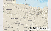 Shaded Relief Map of Hato Mayor